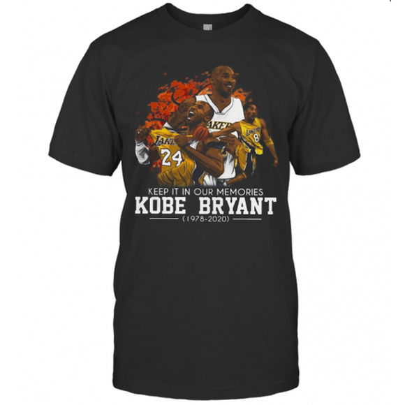 Tops - Keep It In Our Memories Kobe Bryant 1978 2020 T-Shirt